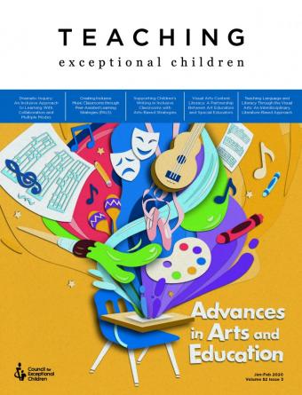 TEACHING Exceptional Children Journal Special Arts and Education Issue (Volume 52, Issue 3)